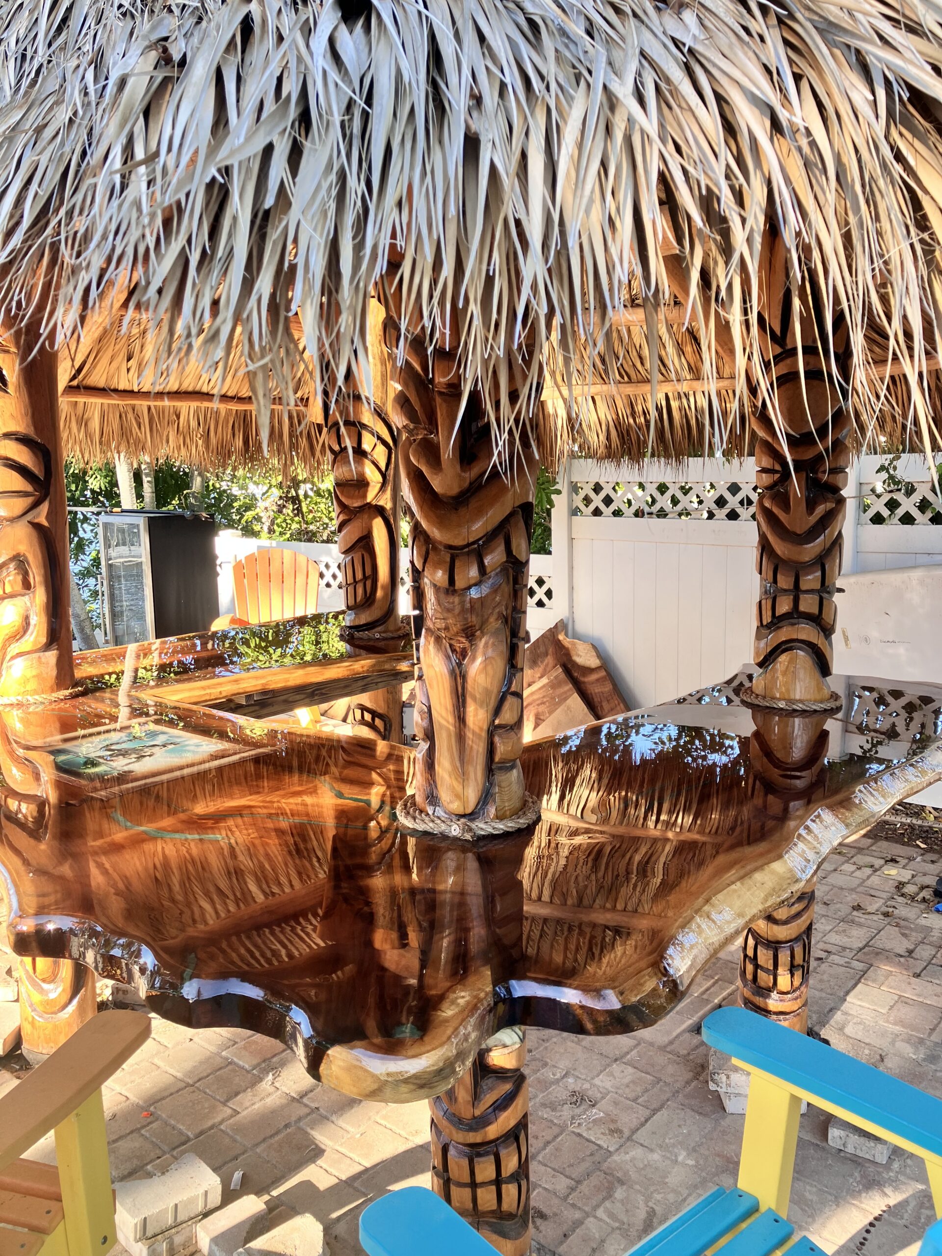 High end tiki hut